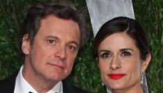 Star: Colin Firth’s wife Livia is “running through his money so fast”