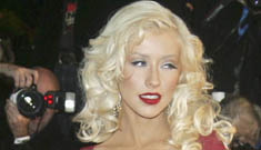 Christina Aguilera got her boobs deflated