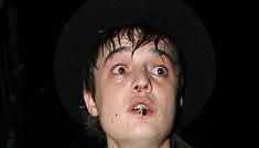 Pete Doherty burst an artery shooting up in the studio