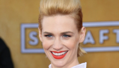 January Jones’ hair is “falling out in clumps” from dyeing it too much