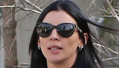 Liberty Ross steps out in winged booties of freedom, plans to move to London?