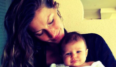 Gisele Bundchen debuts 2-month-old baby Vivian Lake Brady: so adorable!