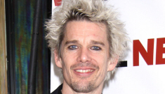 “Ethan Hawke’s new Billy Idol look is totally amazing” links