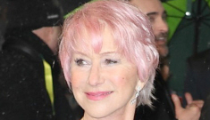Helen Mirren debuts choppy pink hair at the BAFTAs: awesome & amazing?