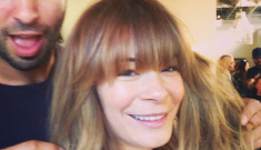 LeAnn Rimes got long, shaggy bangs over the weekend: unflattering or cute?