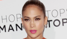 Jennifer Lopez in a tin foil dress at the LA Topshop opening: the worst thing ever?