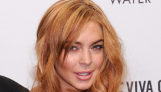 Lindsay Lohan borrowed an expensive gown & returned it in cracked-out tatters