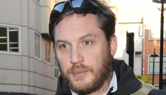 Tom Hardy with a neater beard, in London: would you hit it like a house on fire?