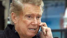 Regis Philbin’s disabled son is broke (update: comments from Regis’ son)