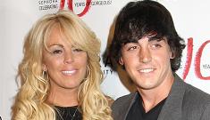 Dina Lohan parties with her son to celebrate his 21st birthday