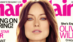 Olivia Wilde covers Marie Claire, talks a lot about her ex-husband & Jason Sudeikis