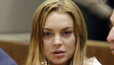 Lindsay Lohan still guzzling vodka all the time & she’s going to Brazil, of course
