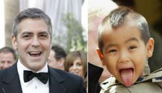 Maddox Jolie-Pitt loves “Uncle George” Clooney’s humor