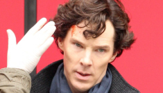 Benedict Cumberbatch re-films Sherlock’s fall (spoilers!!)
