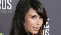 Kim Kardashian in black at the MTV Movie Awards: surprisingly flattering?
