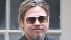 “Brad Pitt made a surprise appearance at CinemaCon to shill ‘WWZ'” links