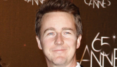 Edward Norton & his fiancée Shauna Robertson welcomed a baby boy last month