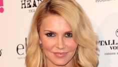 Brandi Glanville hosts an OK! Mag party in a demure LBD: cute or tacky?