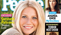 Gwyneth Paltrow is People Mag’s ‘Most Beautiful Person’ for 2013: OMG?