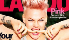 Pink covers Glamour: ‘I’m a reformed slut… it’s my way of taking the power back’