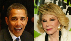 Joan Rivers says Barack Obama should have pinned back his ears