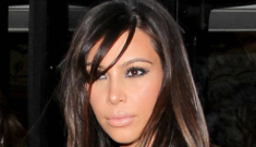 ITW: Kim Kardashian thinks Kanye’s only interested in   their baby, not her