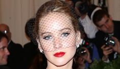 Jennifer Lawrence in navy blue Dior at the Met: perfect & lovely or too classic?