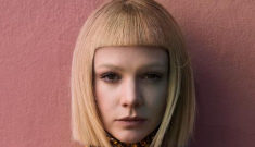 “Carey Mulligan’s Flaunt Mag pictorial is really wiggy & weird” links