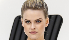 Did Alice Eve go on a 5-month spinach-only diet to get in shape for ‘STID’?