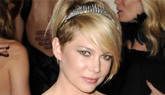 Michelle Williams left the Met Gala hand-in-hand with a mystery man