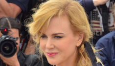 Nicole Kidman in black McQueen for the Cannes jury photocall: somber or sexy?
