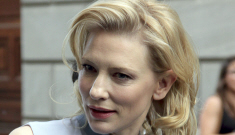 Cate Blanchett wears Armani, hangs out with Armani in   Milan: stunning & lovely?