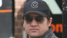 Jeremy Renner has a new French bulldog & is Renner out of ‘Avengers 2’?