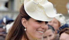 Duchess Kate in a £1,285 Emilia Wickstead coat in London: sunny & lovely?