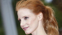 Jessica Chastain in amethyst Givenchy in Cannes: poorly styled or gorgeous?