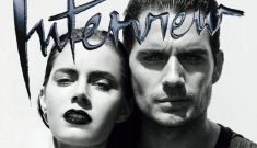Henry Cavill & Amy Adams’ share the new Interview Mag cover: sexy or terrible?