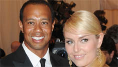 Lindsey Vonn on why she’s with Tiger Woods ‘we’re both at the top of our sports’