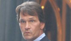 Patrick Swayze is in the hospital with pneumonia