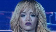Rihanna wears thigh highs from ‘baby daddy’ Tom Ford in London: trashy or cool?