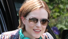 Evan Rachel Wood shows off her baby bump in Hollywood: adorable?