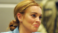 Lindsay Lohan spent her 27th b-day in rehab, eating ice cream cake with her lawyer