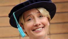 Emma Thompson & her mum received honorary doctorates in Scotland: adorable?