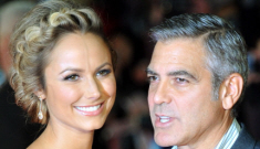 George Clooney ordered Stacy Keibler to move out of his house last month
