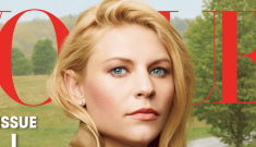 Claire Danes covers Vogue, does sexy/intense photo shoot with Damian Lewis