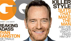 Bryan Cranston and his delicious scruff cover GQ: hot and talented?