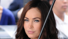 Megan Fox on the NYC set of ‘TMNT’: has she gone back to messing with her face?