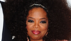 Oprah wears big hair, pink Theia at ‘The Butler’ premiere: glamorous or terrible?