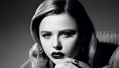 Chloe Moretz, 16, styled as an old-school star in Glamour: gorgeous or too young?