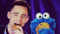 Tom Hiddleston got to hang out with Cookie Monster: the best Hiddles pics ever?