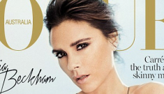 Victoria Beckham’s glamorous nights: ‘I’d rather work or pluck my eyebrows’
